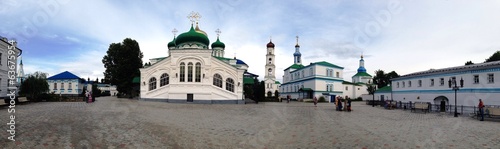 the raifa bogorodsky monastery near kazan, russia