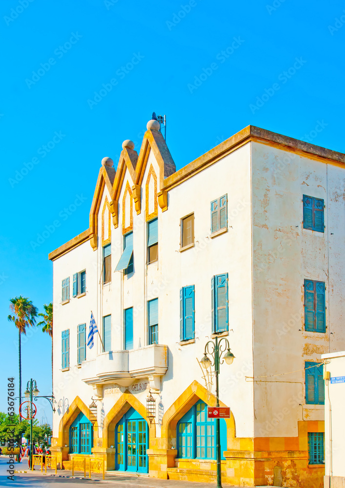 Naklejka premium The municipality building of Kos island in Greece