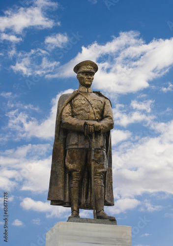 Turkish Leader Statue