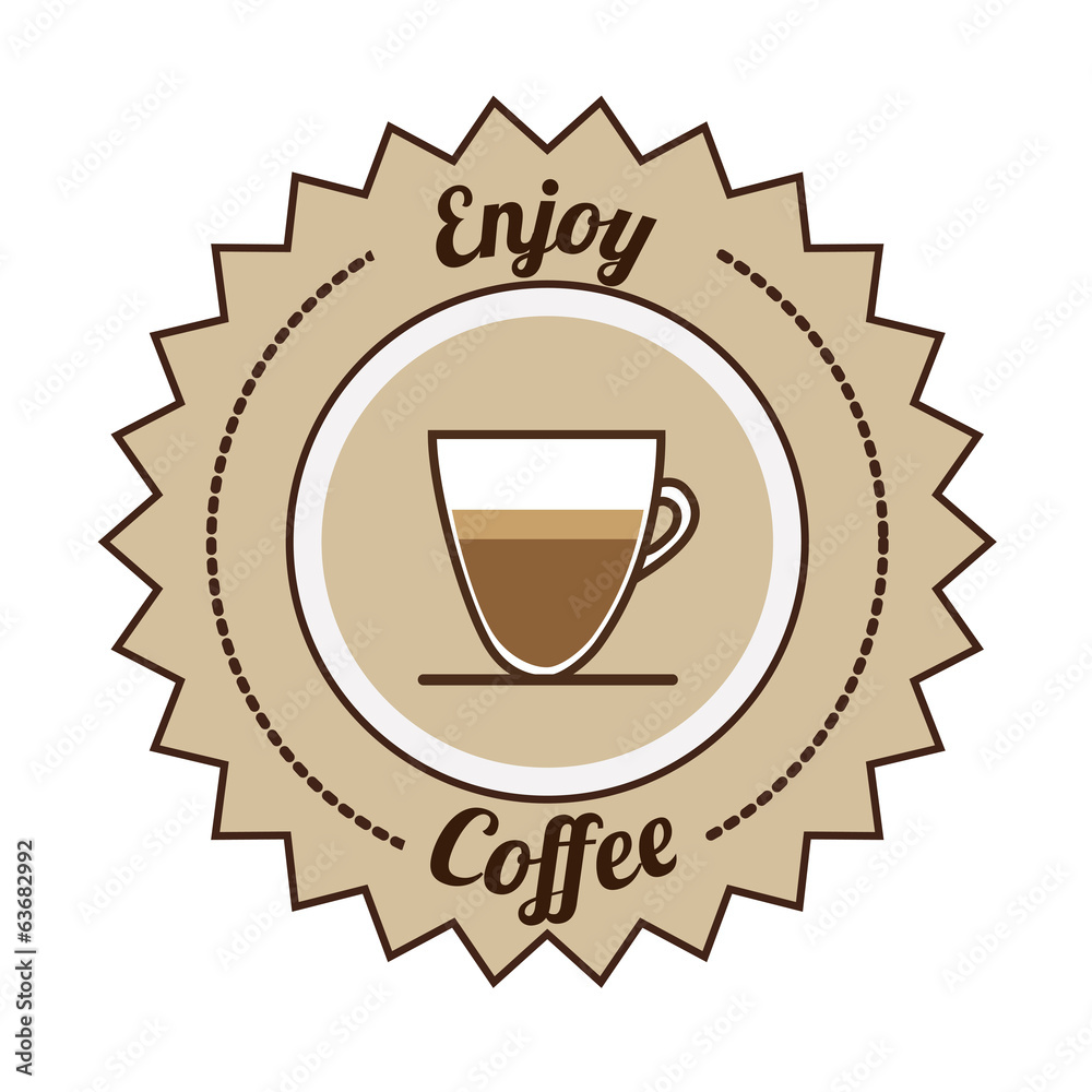 Fototapeta premium Coffee design