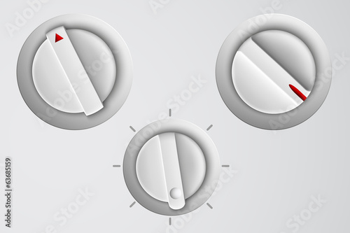 Vector control button