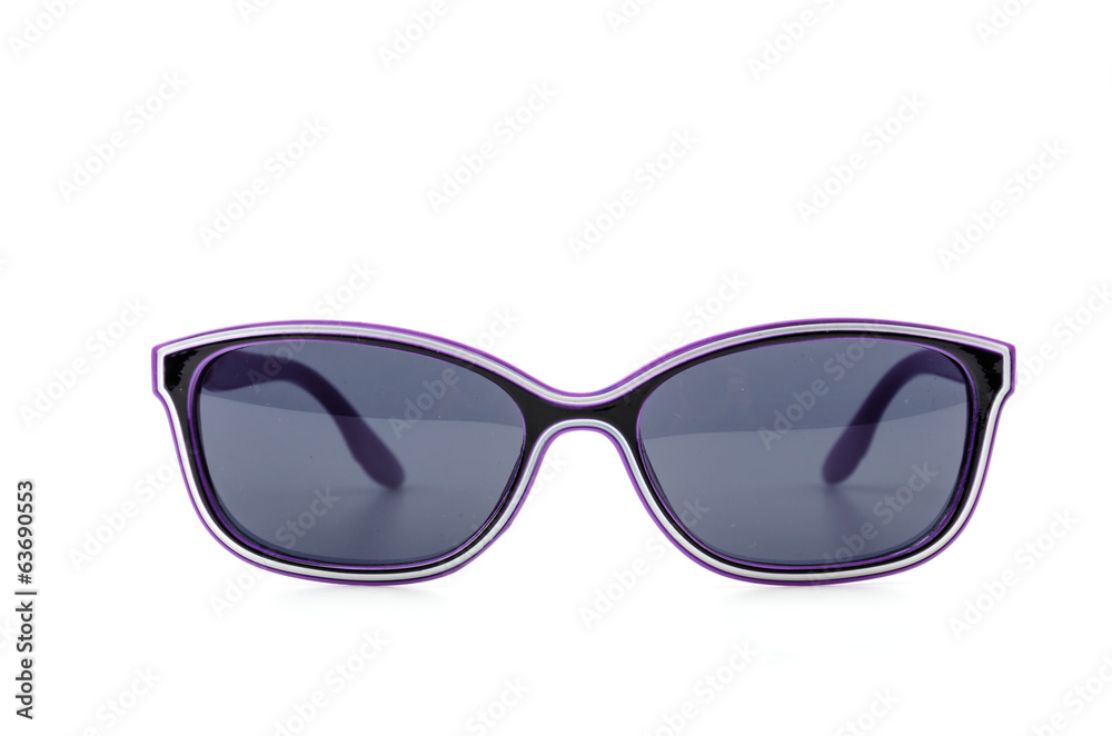 Sunglasses isolated white background Sunglasses isolated white background