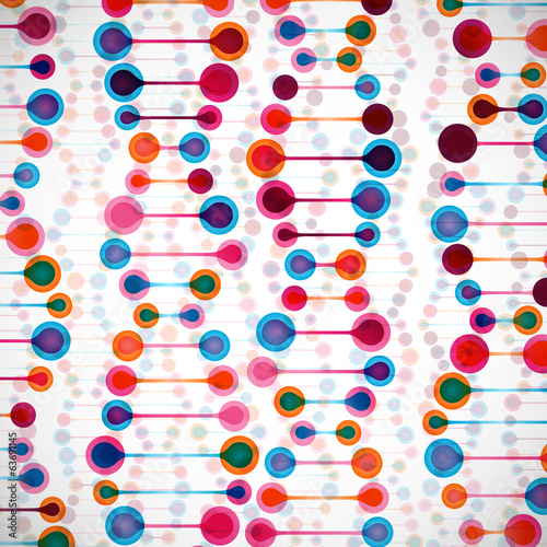 beautiful structure of the DNA molecule