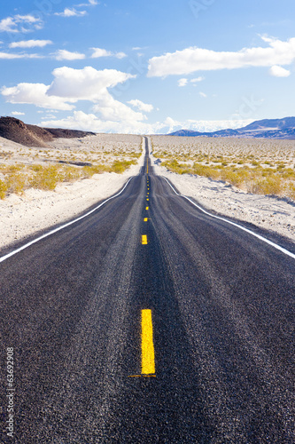 road, Death Valley National Park, California, USA