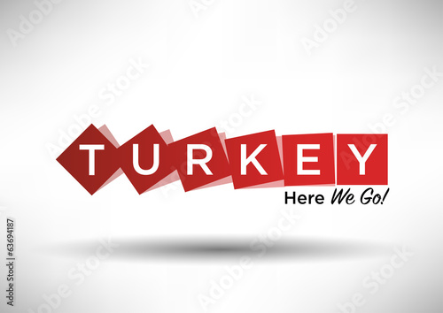 Turkey Typography Design