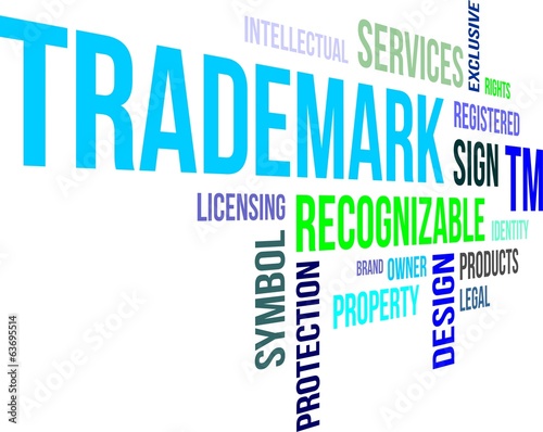 word cloud - trademark