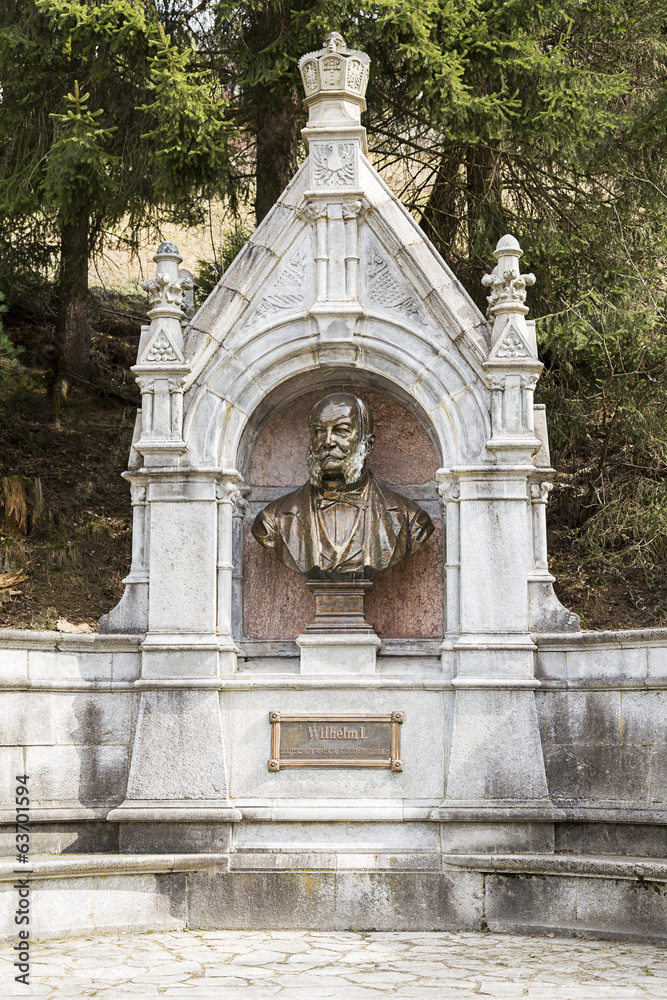 Fototapeta premium Kaiser Wilhelm I, Bad Gastein, Austria