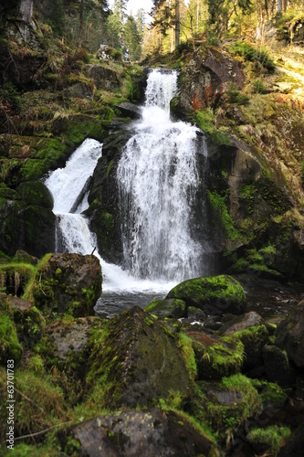 Triberg Waterfalls in Black Forest (Schwarzwald), Germany
