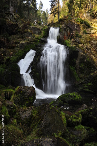 Triberg Waterfalls in Black Forest  Schwarzwald   Germany