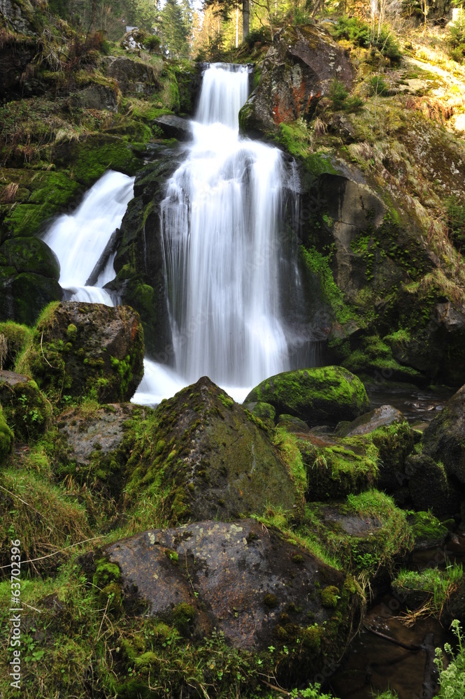 Triberg Waterfalls in Black Forest (Schwarzwald), Germany