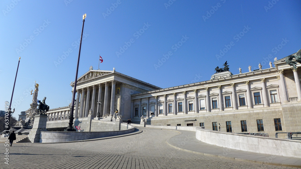 ウィーンの国会議事堂
