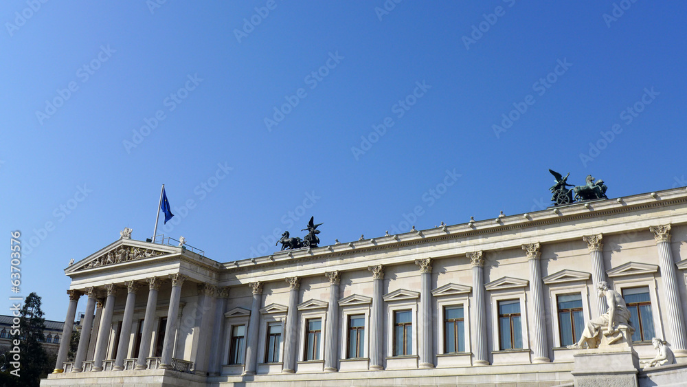 ウィーンの国会議事堂