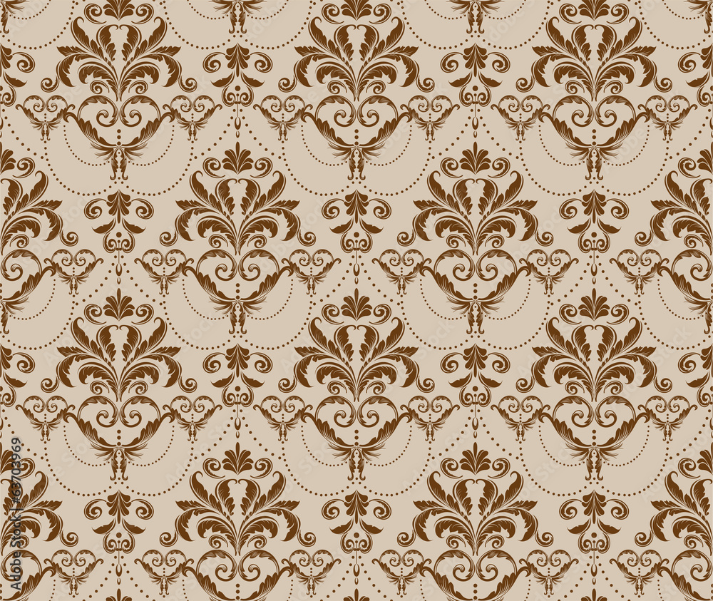 damask seamless pattern
