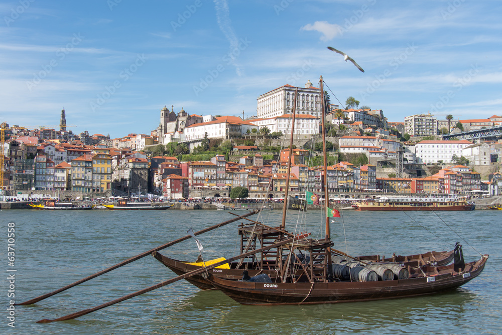Ansicht auf die Stadt Porto