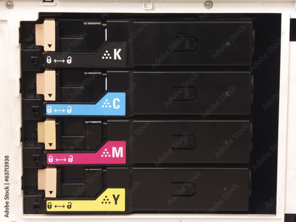 CMYK ink cartridges for laser copier machine CMYK ink cartridges for laser copier machine