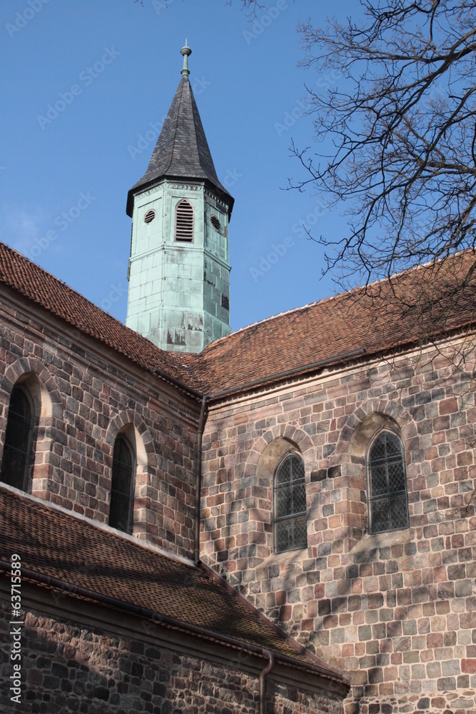 Fototapeta premium Klosterkirche des Zinnaer Klosters