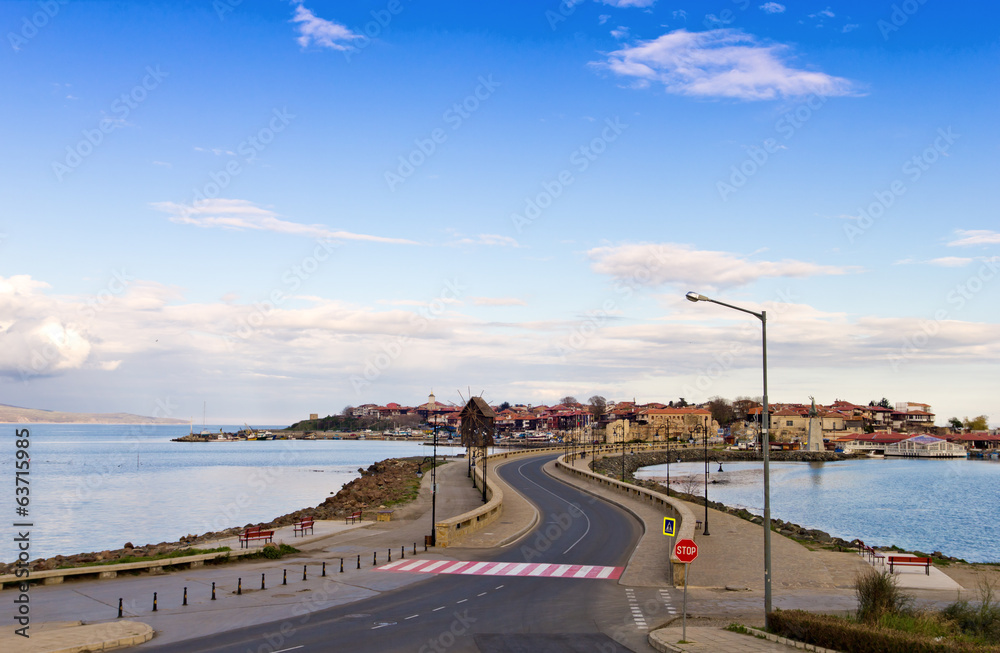 Nessebar city on the Black Sea