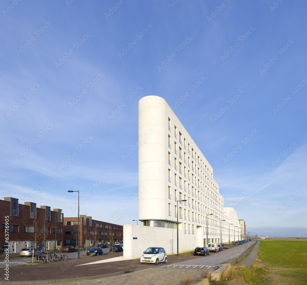 Fototapeta premium modern apartment block