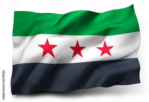 flag of Syria - Independence flag