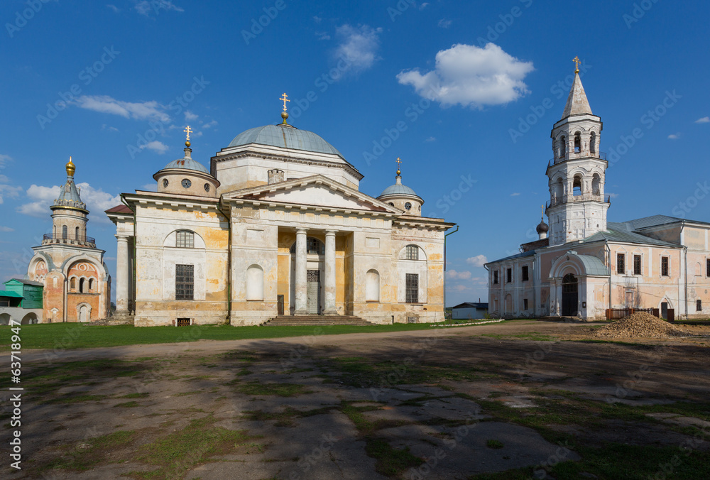 Boris and Gleb's cathedral in Borisoglebsky Monastery in Torzhok