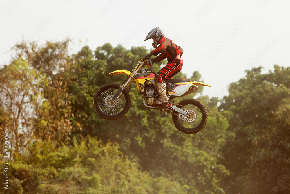 Obraz premium motocross