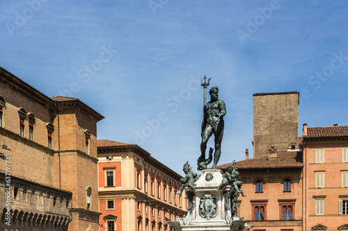 Bologna, fontana del Nettuno