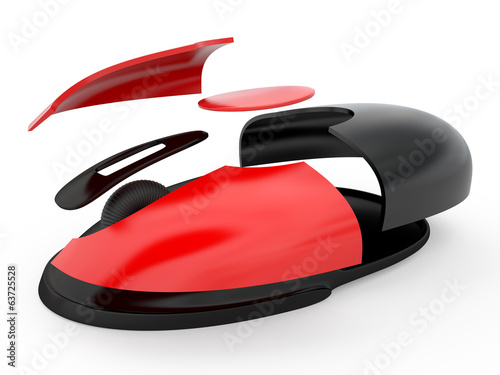 Design of a computer mouse, 3D