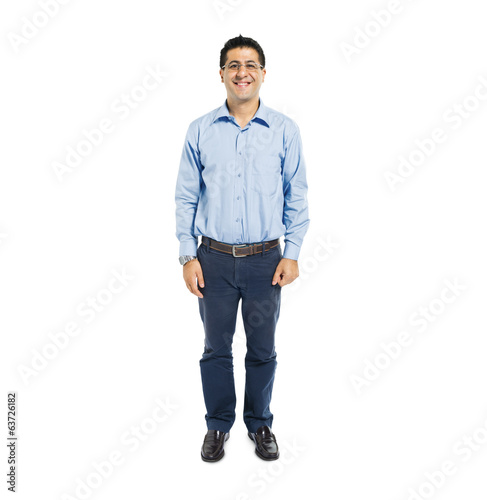 Confident Man Standing and Smiling © Rawpixel.com