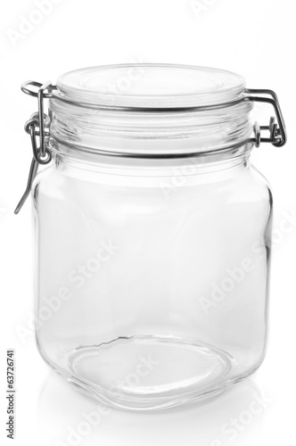 Glass jar