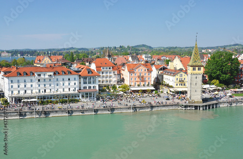 Port of Lindau island, Germany