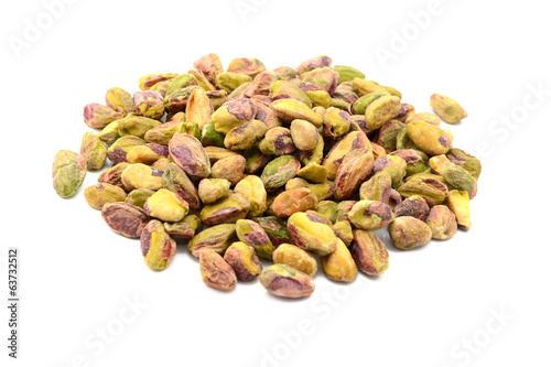 Quadro em tela Shelled pistachio nuts