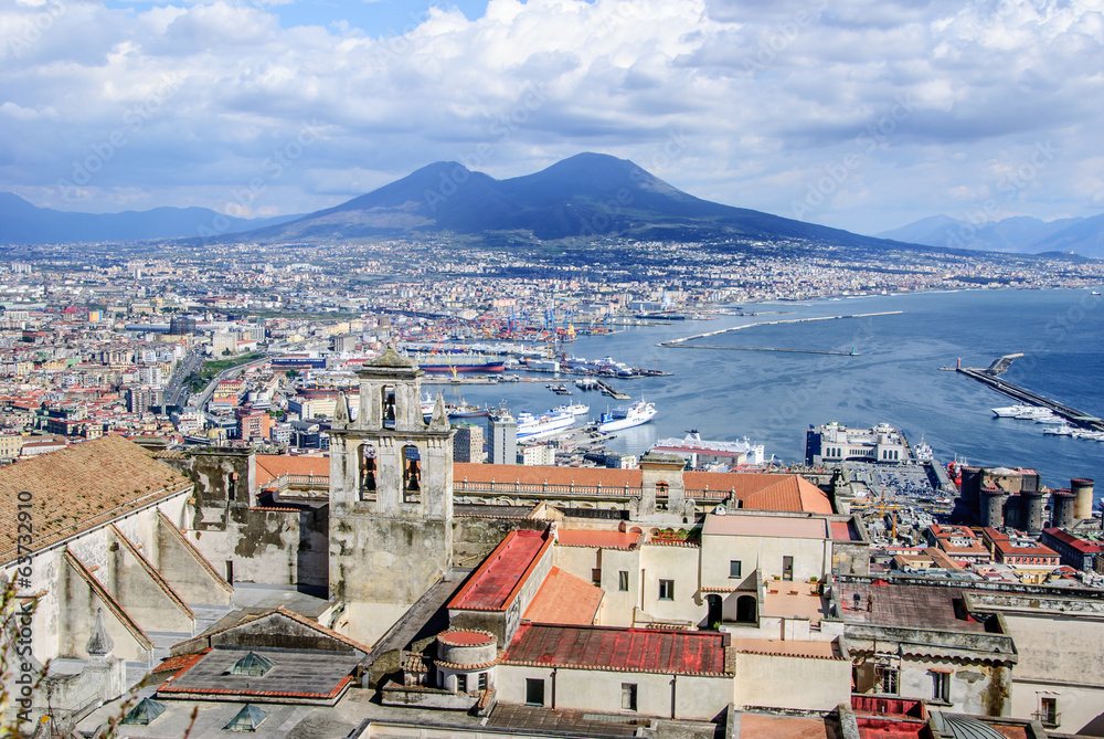 Naples et le Vésuve Naples et le Vésuve