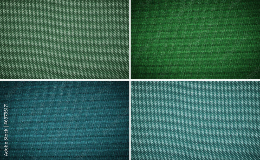 Fototapeta premium Set fabric texture background
