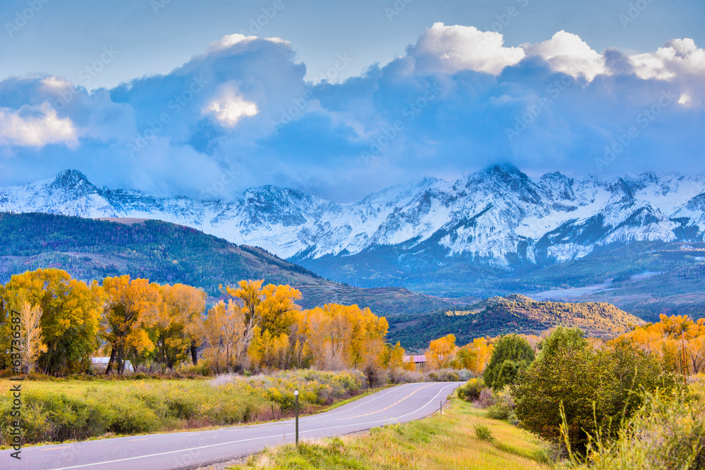 Obraz premium Autumn in Colorado