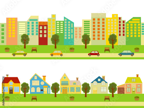 Residential area – City