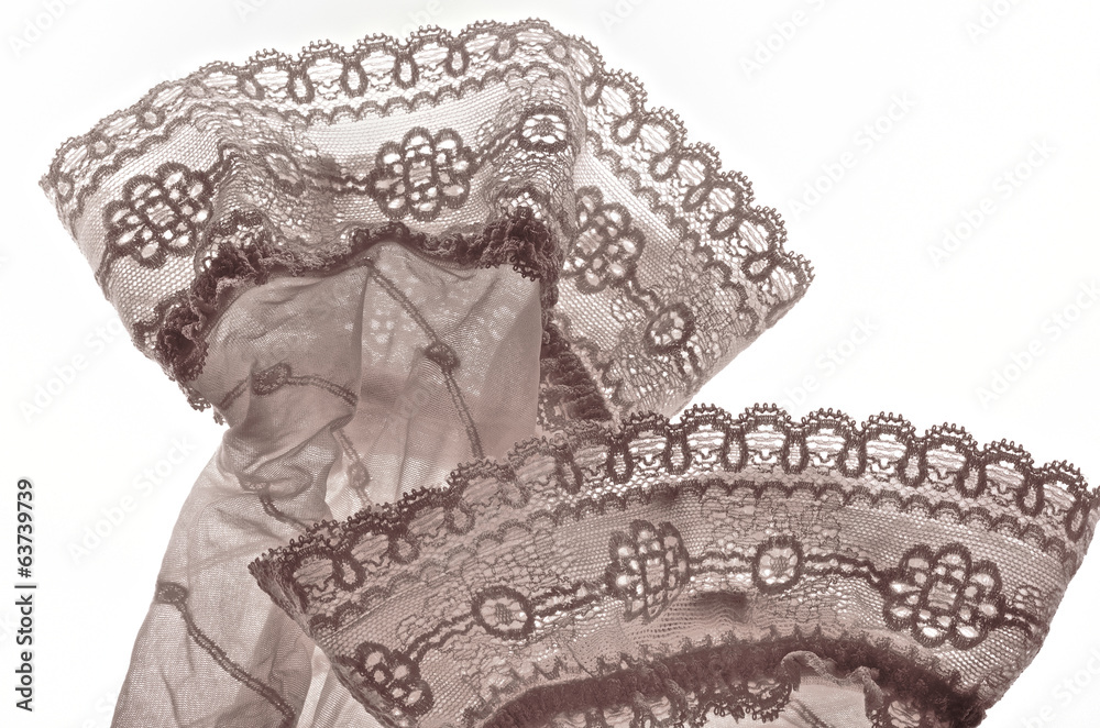 Obraz premium Openwork stockings