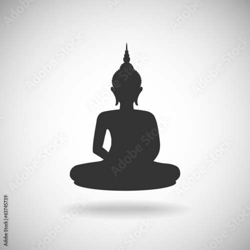 Buddha silhouette