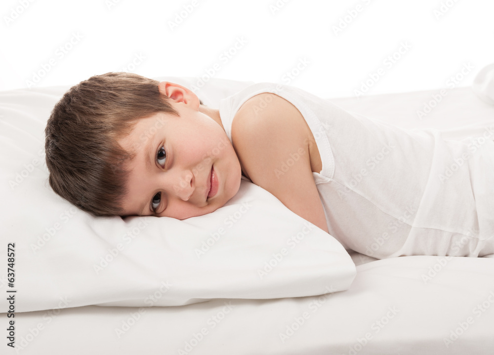 boy in white bed boy in white bed