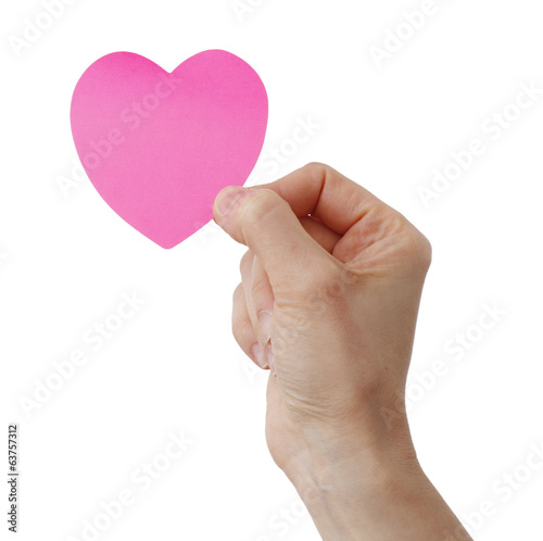 Heart shape Posst It