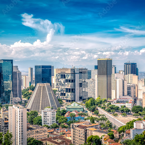 Financial Downtown of Rio de Janeiro, Brazil