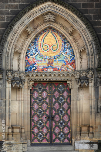 Photography Front door of basilica of St Peter and St Paul
