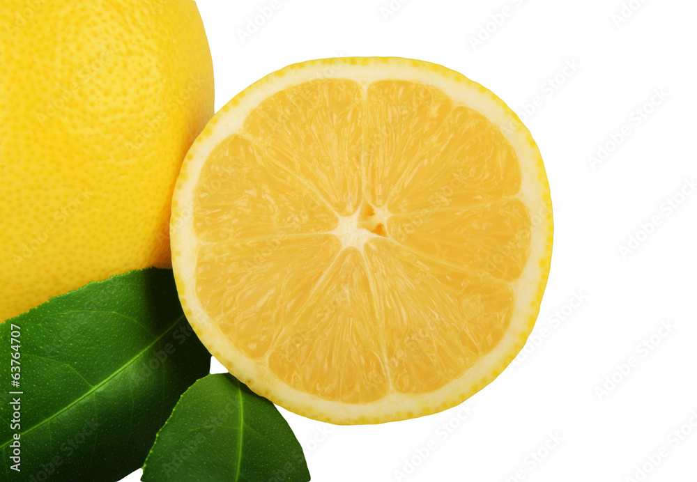 Lemon isolated on white Lemon isolated on white