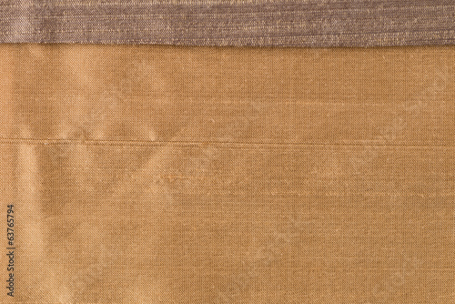 Yellow fabric