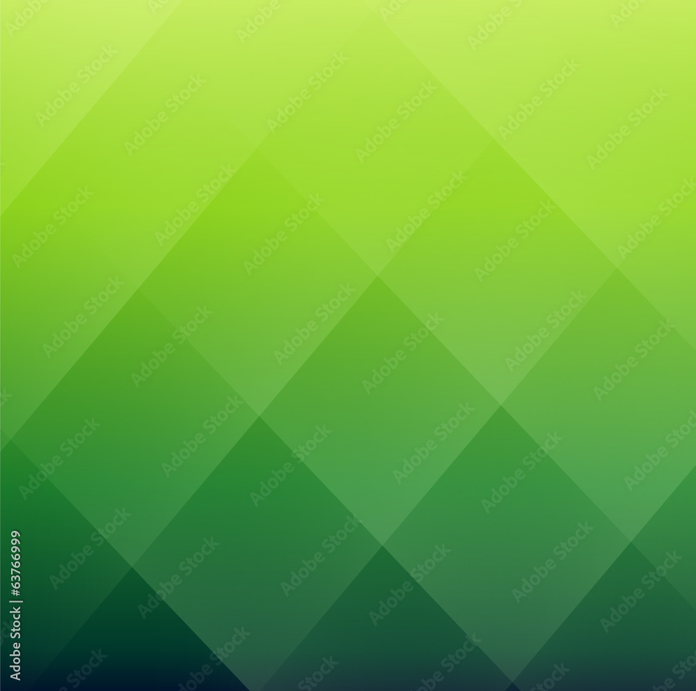 Fototapeta premium Zielone tło z kwadratowym wzorem