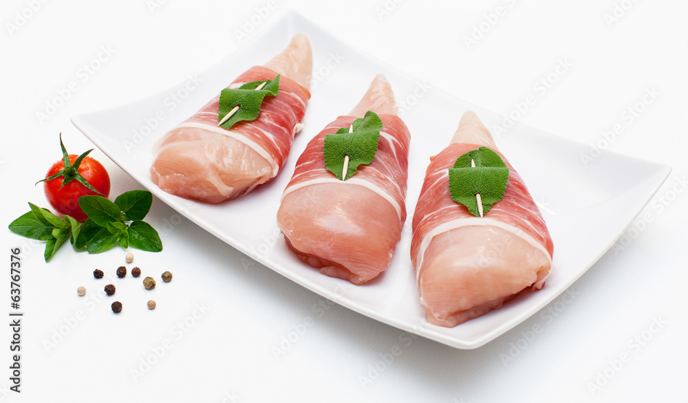 Saltimbocca-Hähnchenbrust-Filet Saltimbocca-Hähnchenbrust-Filet