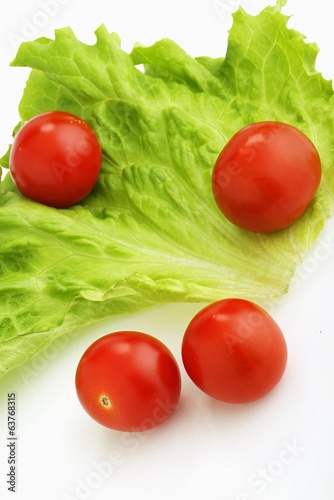 tomatoes and lettuce