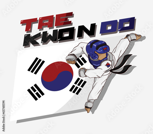 Taekwondo. Martial art
