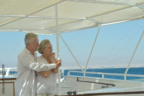 Amusing elderly couple © aletia2011