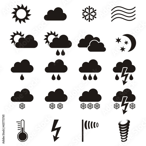 Weather icons