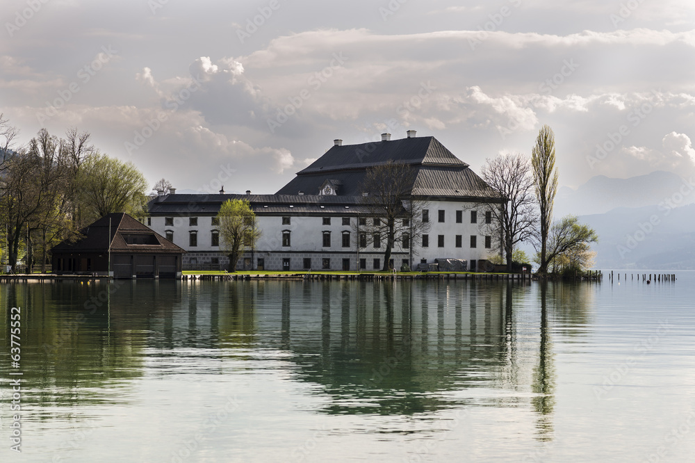 Fototapeta premium Seewalchen am Attersee